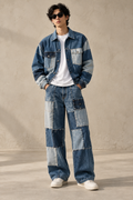Patch denim